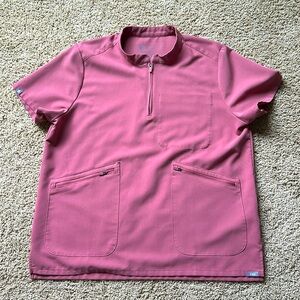 Figs Women’s Scrub top Nata, Mauve, size L